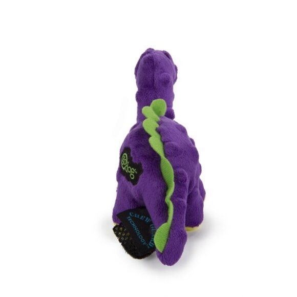 goDog Just For Me Dinos Bruto Squeaky Plush Dog Toy, Chew Guard Technology - Picture 4 of 5